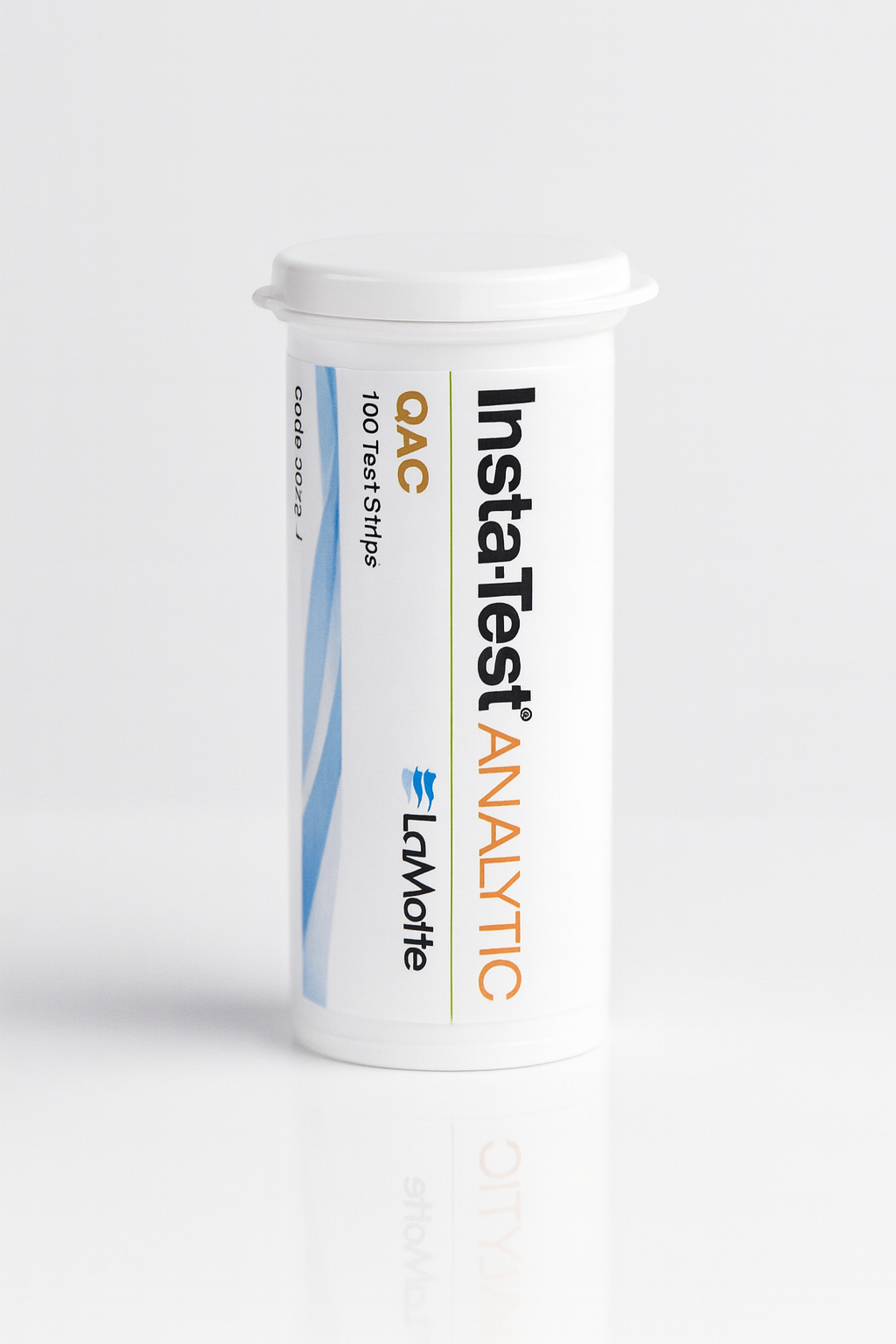 LaMotte - Tirillas Amonio Cuaternario (QAC 0 - 500 ppm) Paquete de 100 pruebas