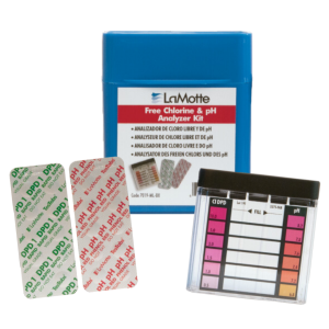 LaMotte - Kit Cloro Libre y pH Agua Potable. Paquete de 50 pruebas