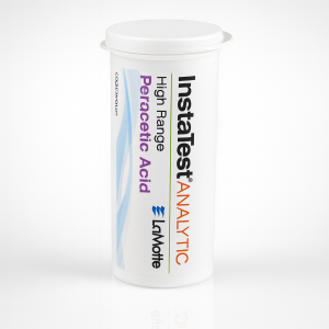 LaMotte - Tirillas Ácido Peracético  (rango alto 0 - 1000 ppm) paquete de 50 pruebas